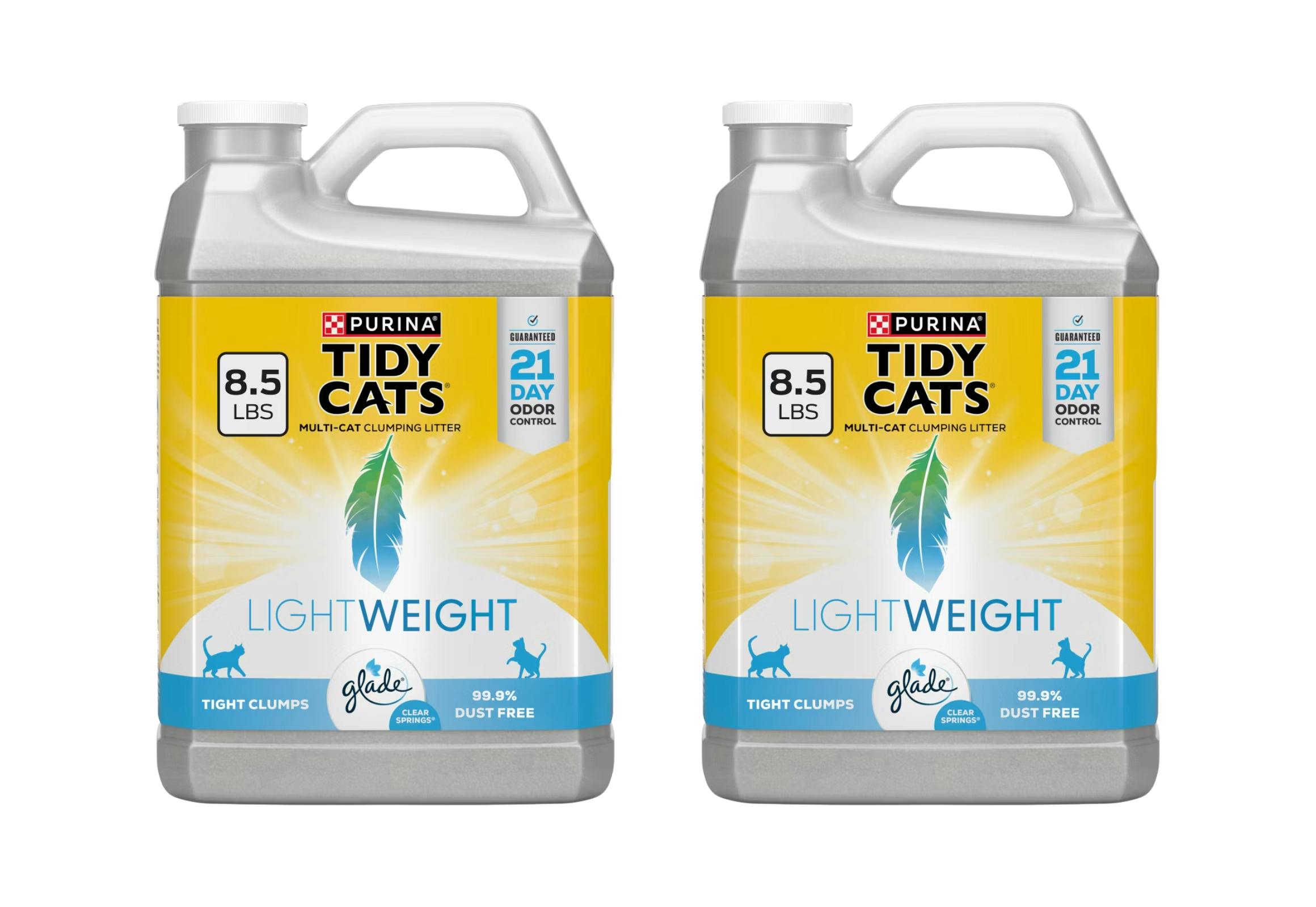 2 Tidy Cats Lightweight Cat Litter