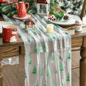 Christmas Tree Table Runner