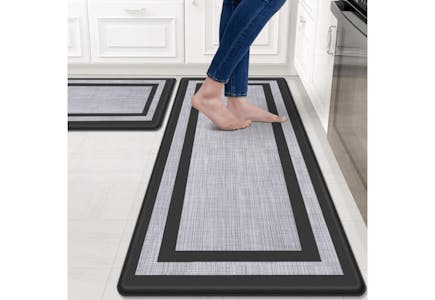 Cushioned Kitchen Mat Set