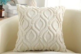 Throw Pillow Cover 2-Pack, Only $7.19 on Amazon card image