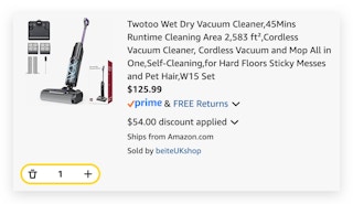 Twotoo Wet Dry Vacuum Cleaner