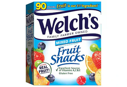 Welch’s Fruit Snacks 90-Pack
