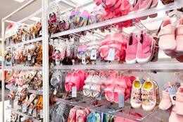 toddler sandal area at target