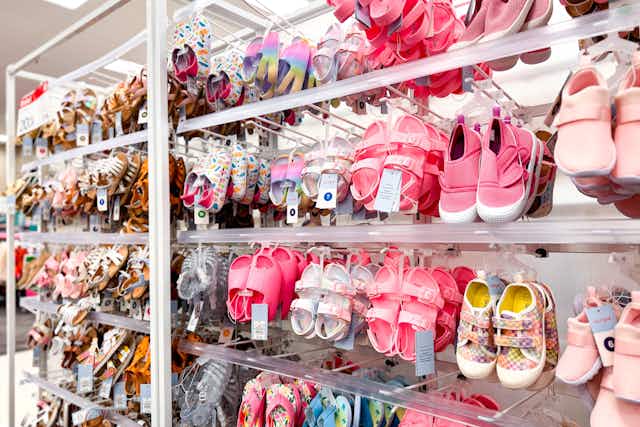 Kids' and Toddlers' Sandals on Sale — As Low as $3.32 at Target card image