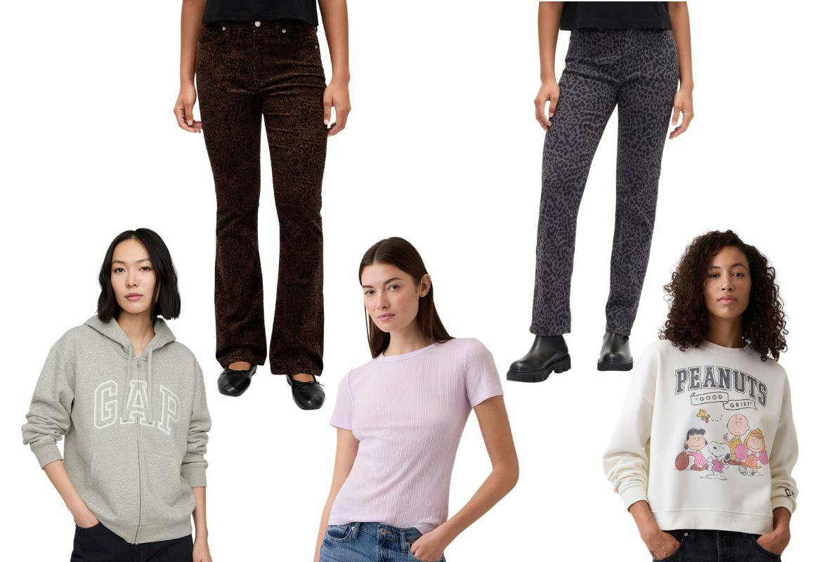5 Gap Factory Women's Apparel Items