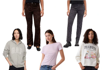 5 Gap Factory Women's Apparel Items
