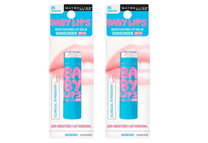 2 Maybelline Baby Lips Lip Balms