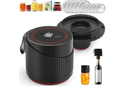 Mason Jar Vacuum Sealer Kit