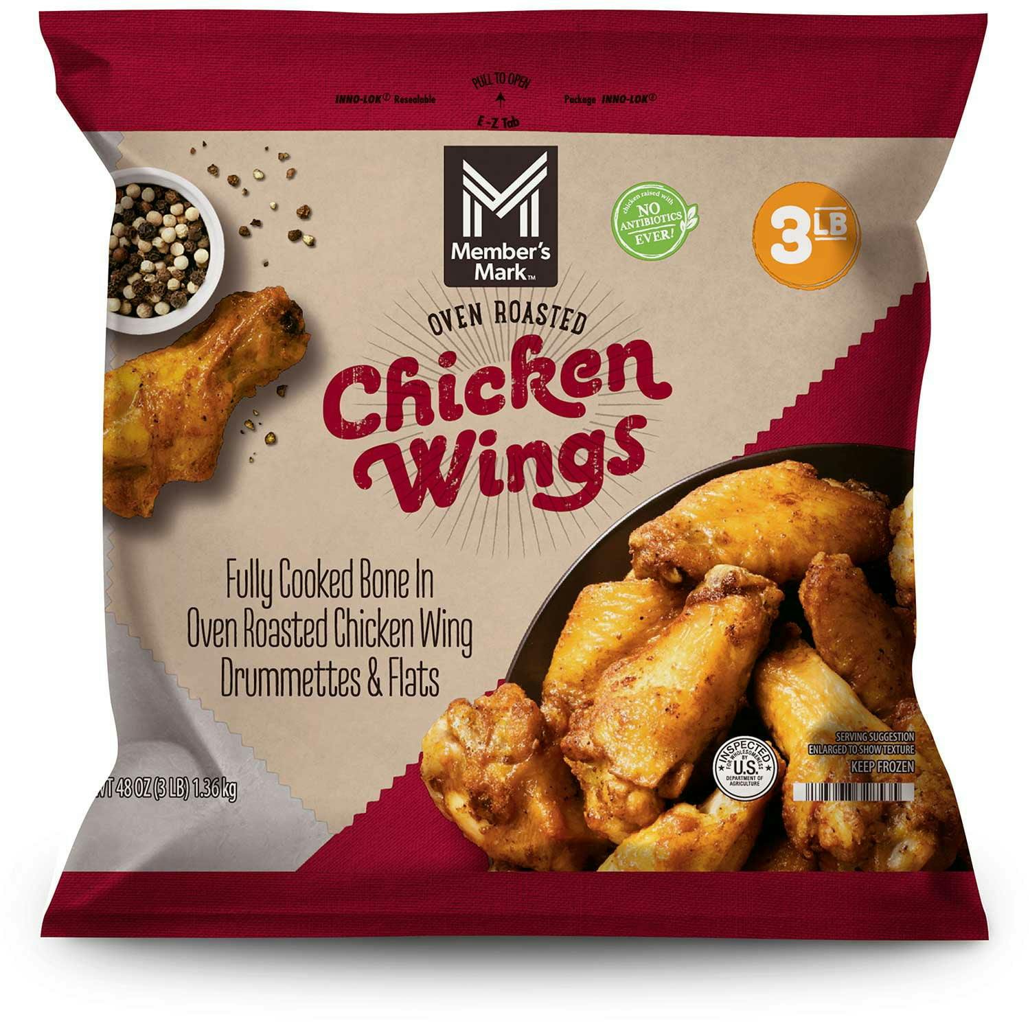 Member's Mark Chicken Wings Bag