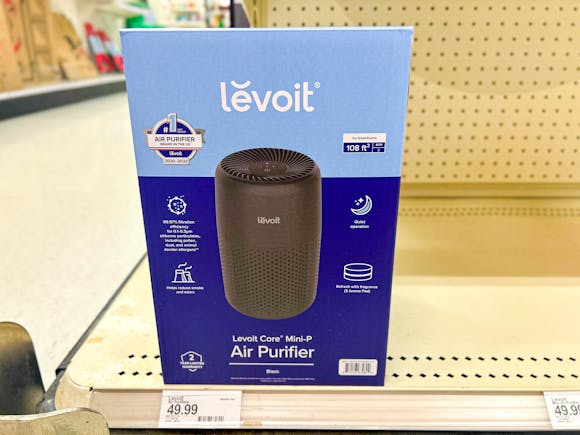 Levoit Mini Air Purifier, Only $37.99 at Target