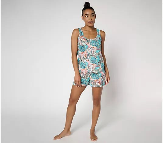 Tank Top & Shorts Pajama Set