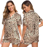 Women's Silk Satin Pajama Set