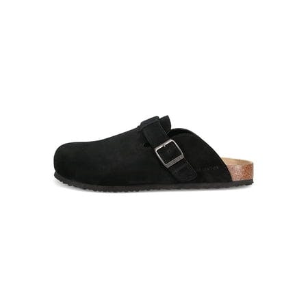 Men's Leather Clog Sandals