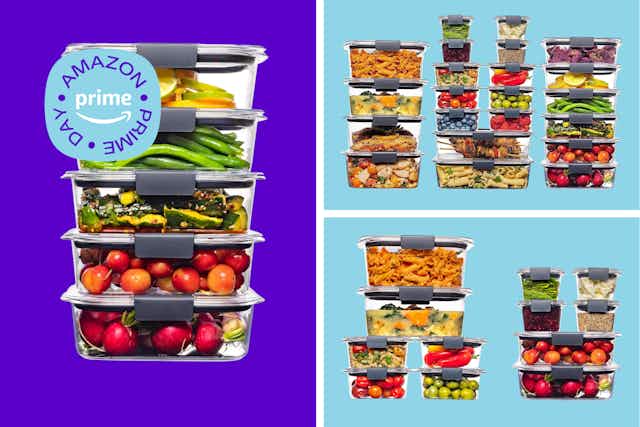 Rubbermaid Brilliance Food Storage Sale for Early Prime Day Deals card image