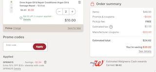 walgreens screenshot haul