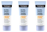 3 Neutrogena Ultra Sheer Sunscreens