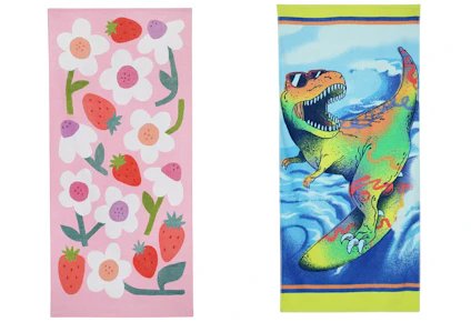 The Big One Beach Towels