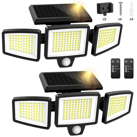 Solar Motion Sensor Security Lights