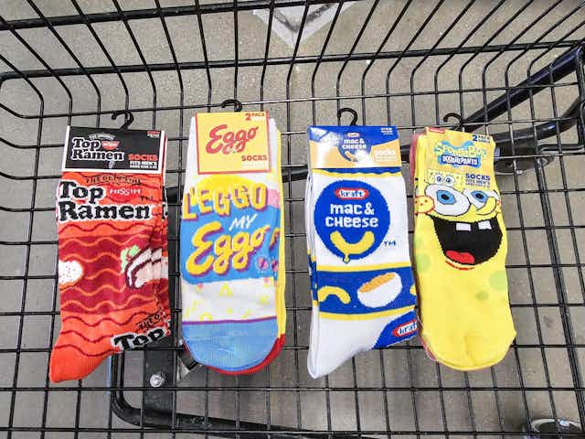 Character and Solid Adult Socks, as Low as $0.63 per Pair at Dollar Tree  card image