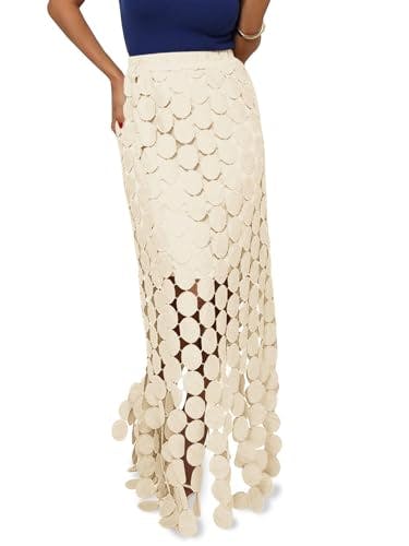 Women's Hollow Out Maxi Skirt