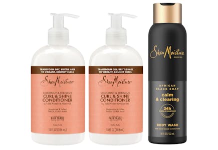 3 Shea Moisture Products