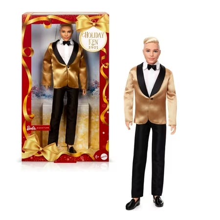 Barbie 2025 Holiday Ken Doll