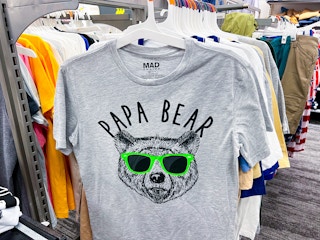 target father's day papa bear shirt