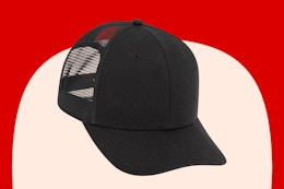 Stock image of the black Pro Player baseball hat