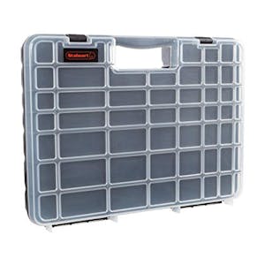 Portable Storage Case with 55 Bins
