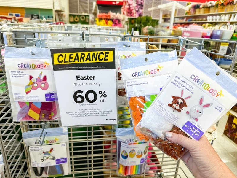 easter clearance michaels creatology pom pom kits
