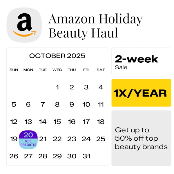 Amazon Holiday Beauty Haul — October 2025