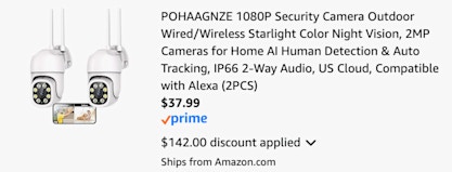 Cart cameras
