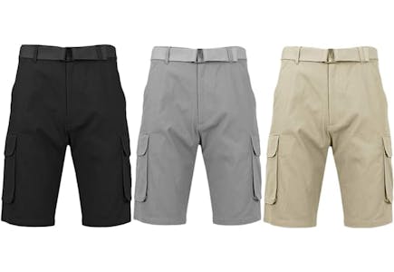 Men's Cargo Shorts 3-Pack