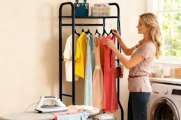 Narrow Clothing Rack