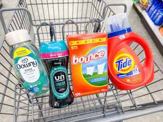 tide downy bounce items in walgreens cart