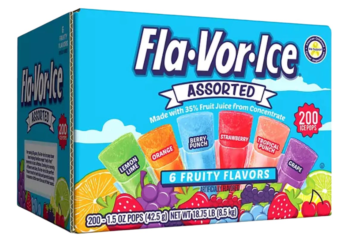 Fla-Vor-Ice Pops Box
