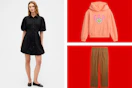Gap Factory clothes in a collage
