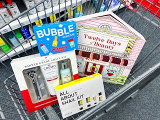 cvs beauty gift sets bubble skincare, cremo, cosrx