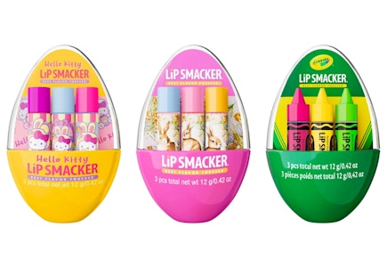 3 Lip Smacker Sets