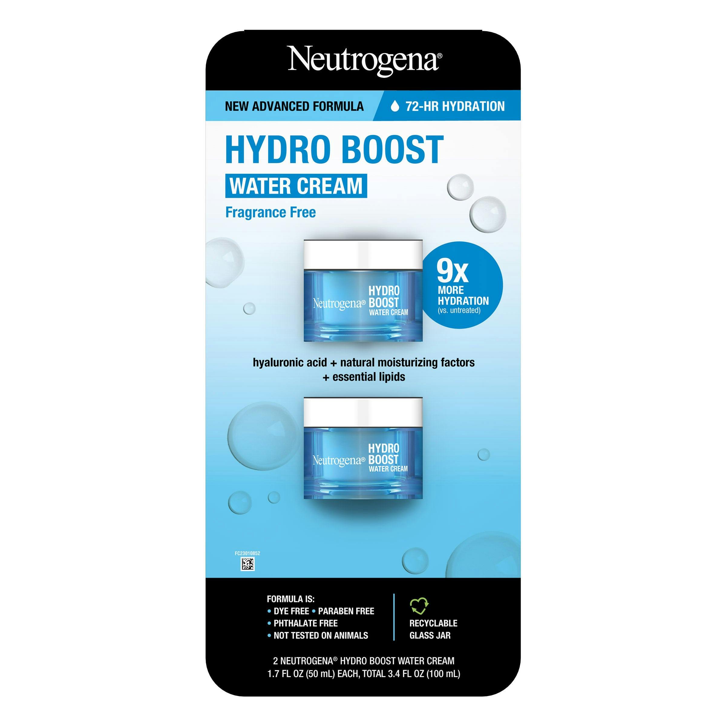 Neutrogena Hydro Boost Water Cream 2-Pack
