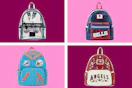 4 sports team backpacks from Loungefly