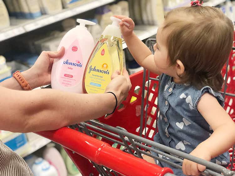 target-johnsons-baby-shopping