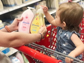 target-johnsons-baby-shopping