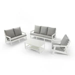 Outdoor Single Sofa with Cushion