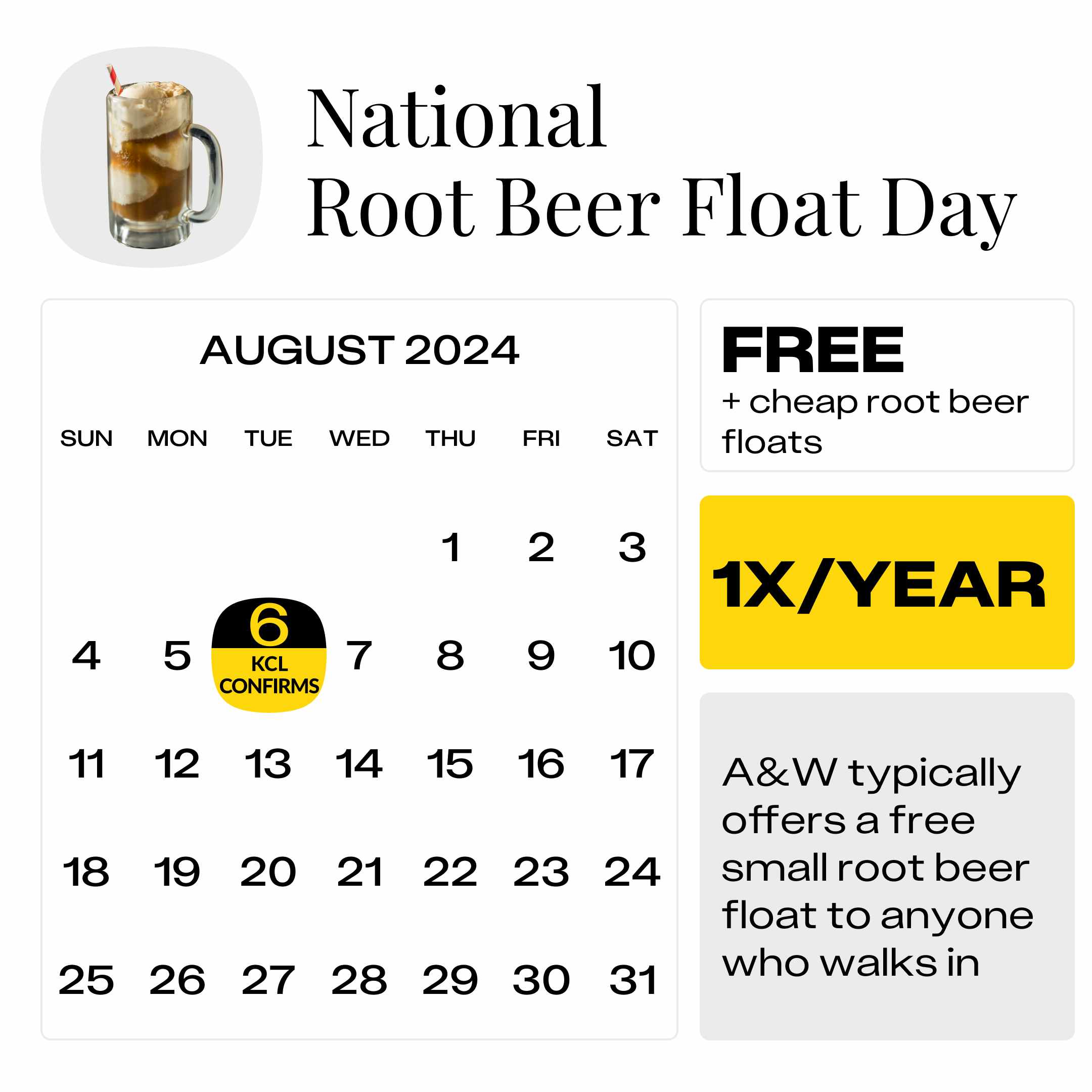 National-Root-Beer-Float-Day-2024-retail-event-calendar-kcl