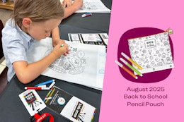 JCPenney Kids Zone Event Is Aug. 9 — Make a Pencil Pouch card image