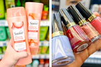 collage with Suave and Revlon