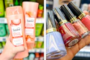 collage with Suave and Revlon