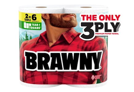 Brawny Triple Roll Paper Towels