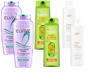 2 L'Oreal + 2 Garnier + 2 Dove Products